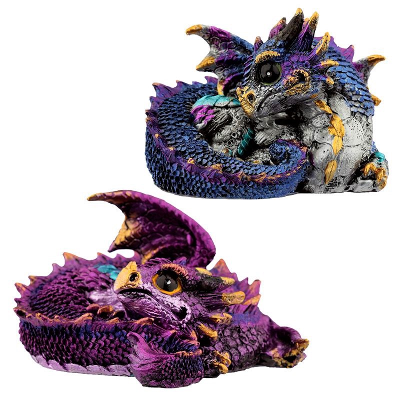 Schoulený drak 9cm