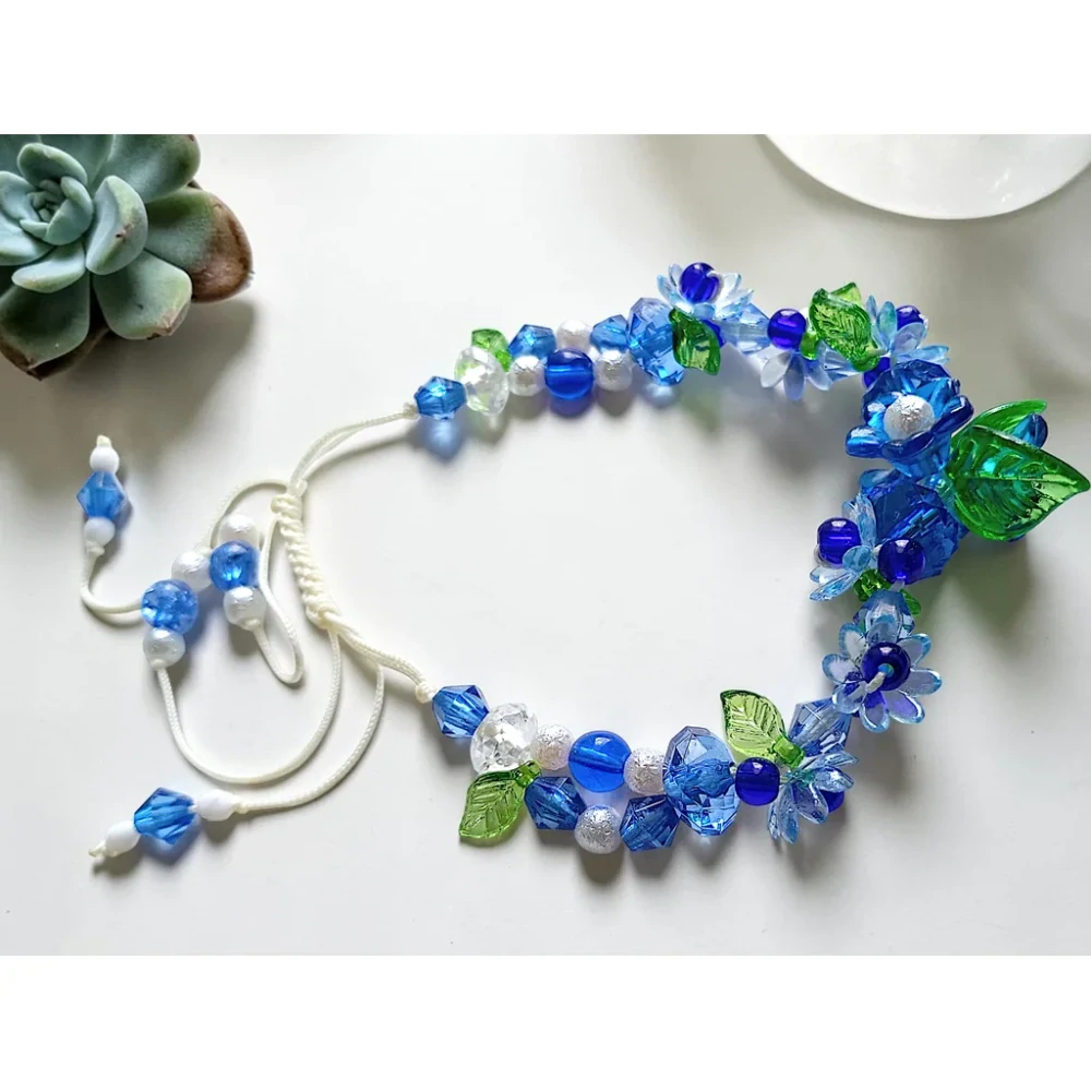 Náramek - Enchanted Forget-Me-Not
