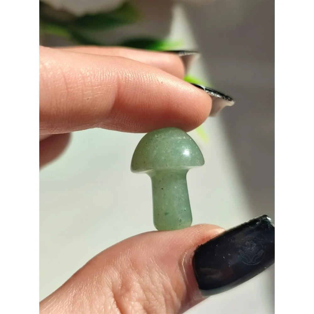 AVANTURÍN ZELENÝ houbička 1,5cm