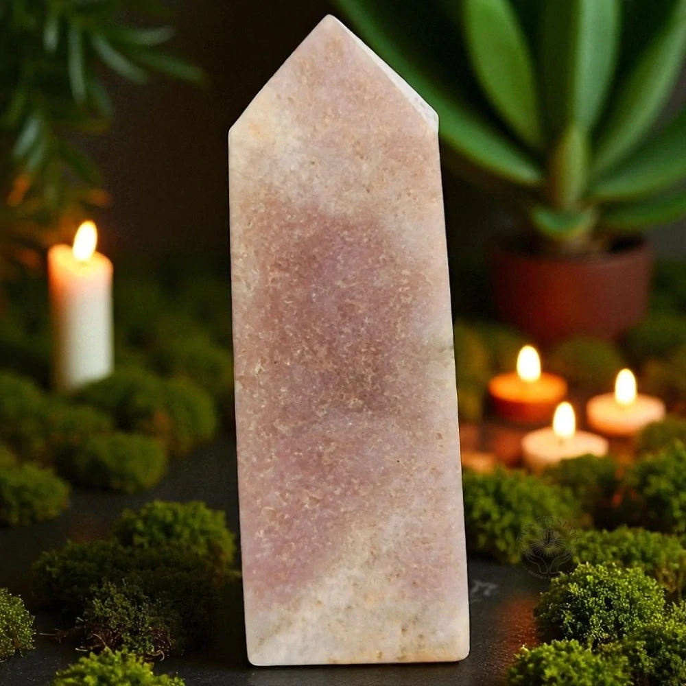 RŮŽOVÝ AMETYST obelisk č.9 85,1g