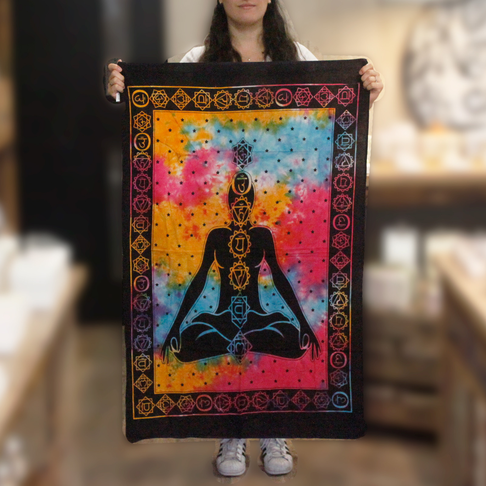 Bavlněné plátno - CHAKRA