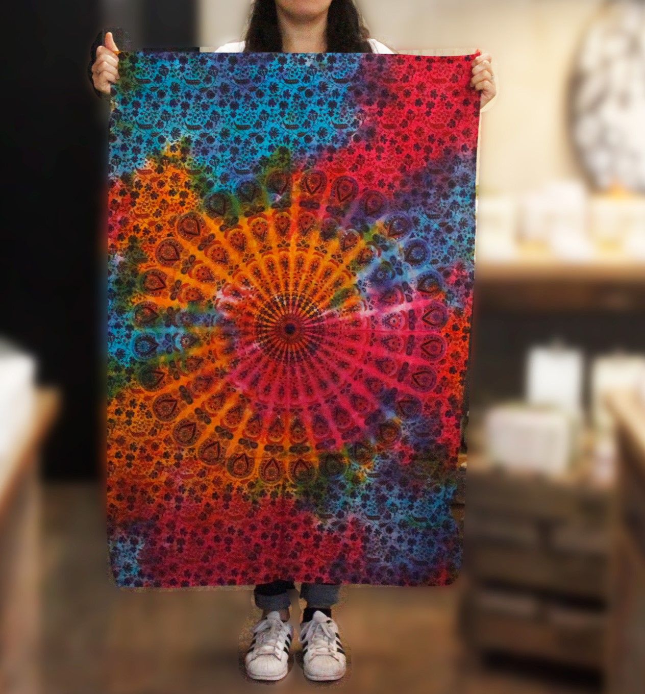 Bavlněné plátno - MANDALA