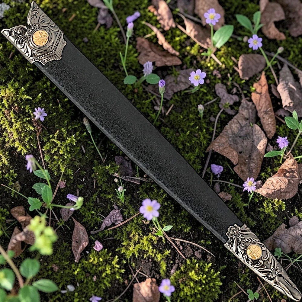 Templářská dýka s pouzdrem - 40cm
