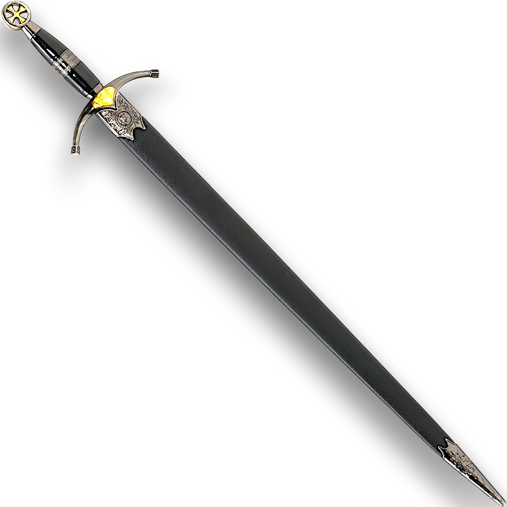 Meč Crusader s pochvou - 77cm