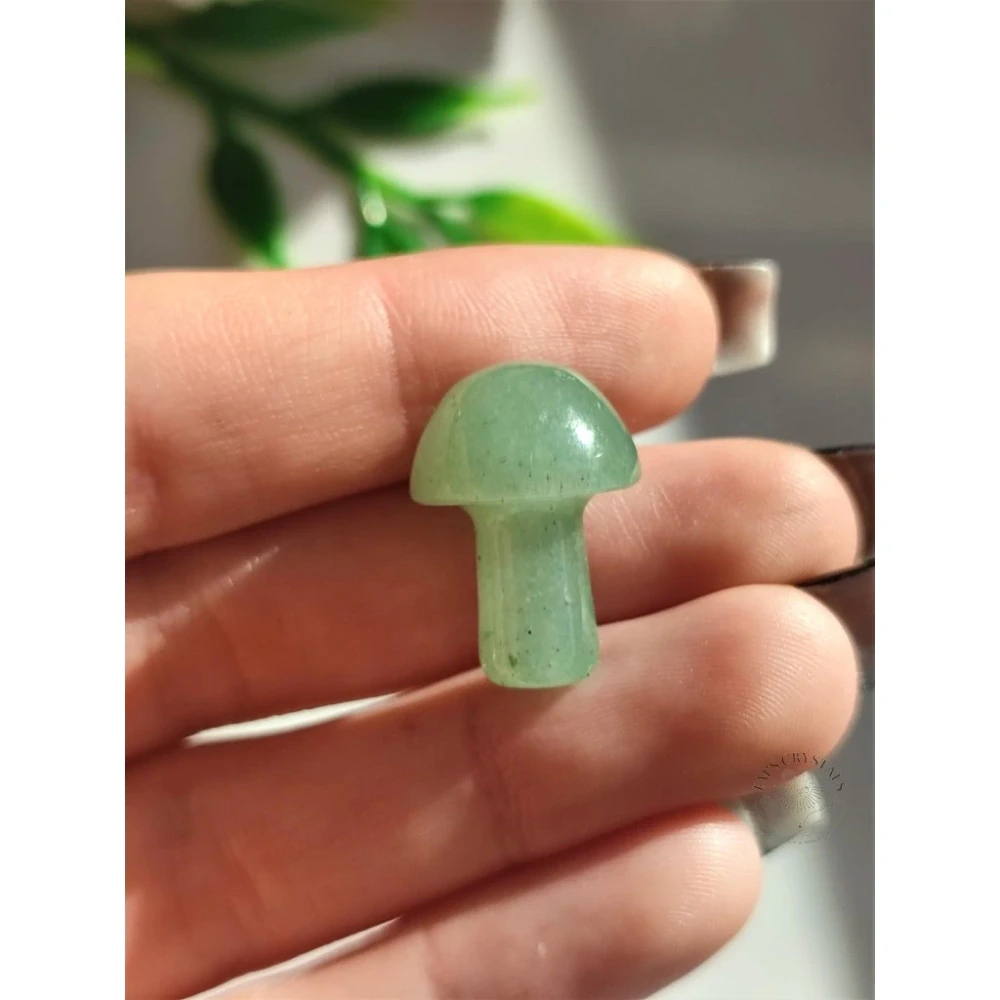 AVANTURÍN ZELENÝ houbička 1,5cm