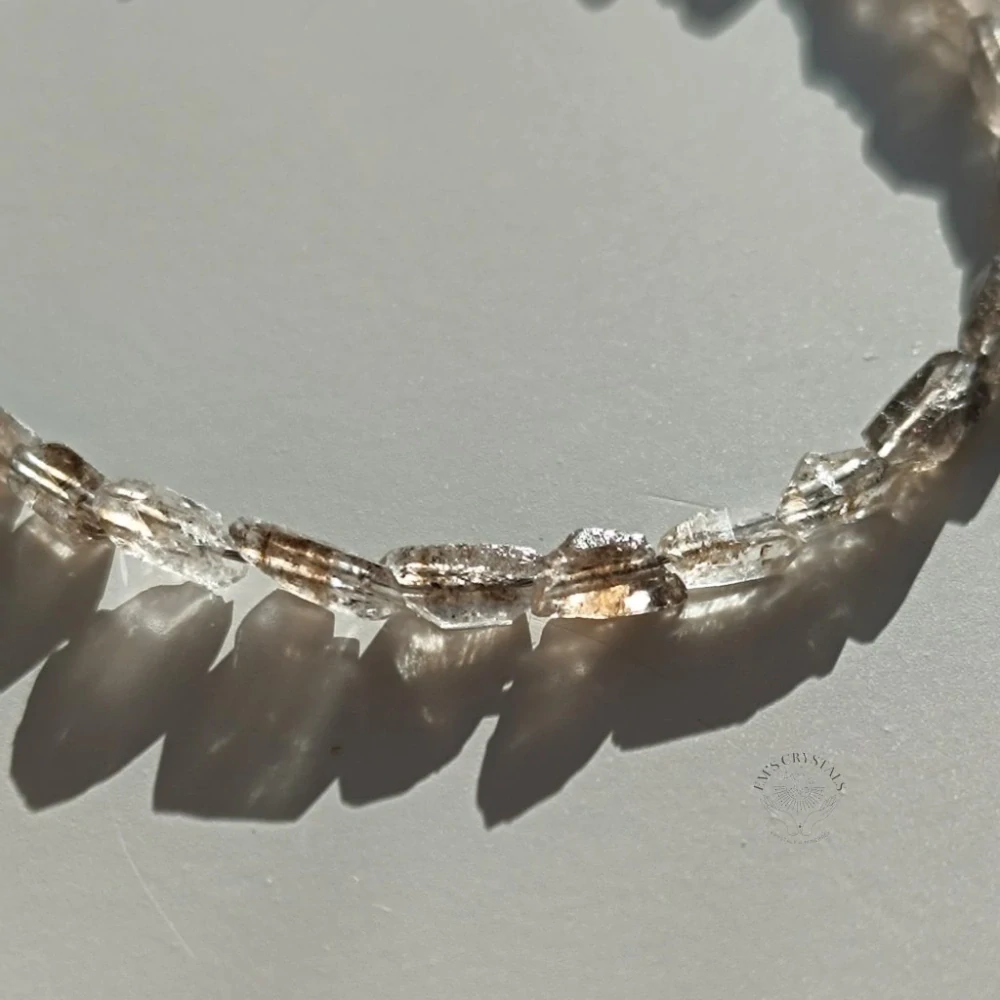 Náramek - Herkimer diamond křišťál