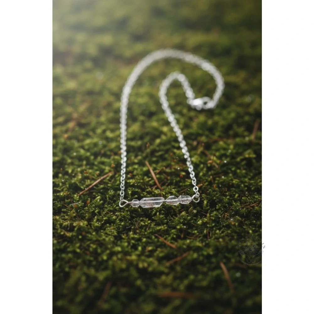 HERKIMER DIAMOND - Náhrdelník z chirurgické oceli