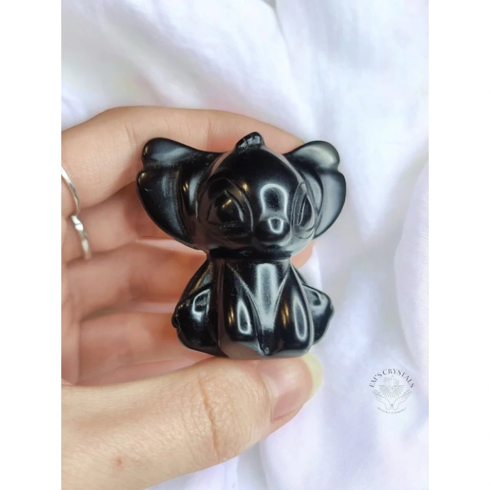 OBSIDIÁN Stitch postavička 5cm
