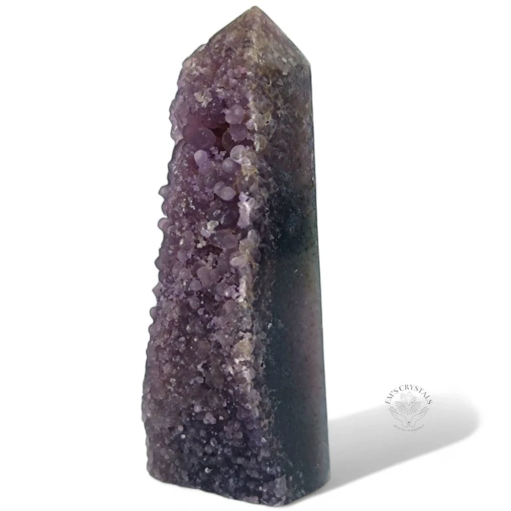 ACHÁT HROZNOVÝ obelisk polosurový č.9 57,2g