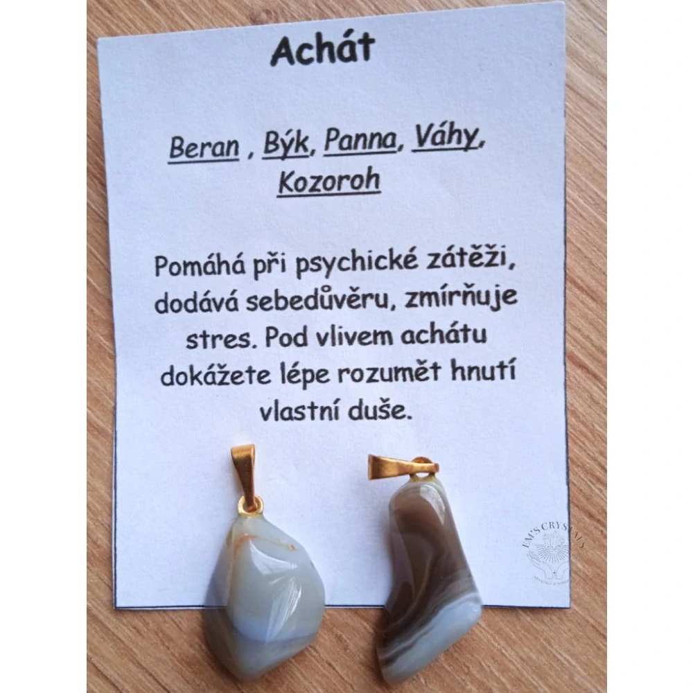 ACHÁT  přívěsek