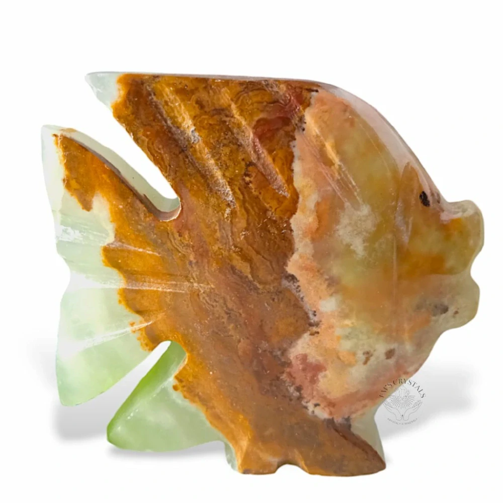 ONYX ZELENÝ ryba 8cm