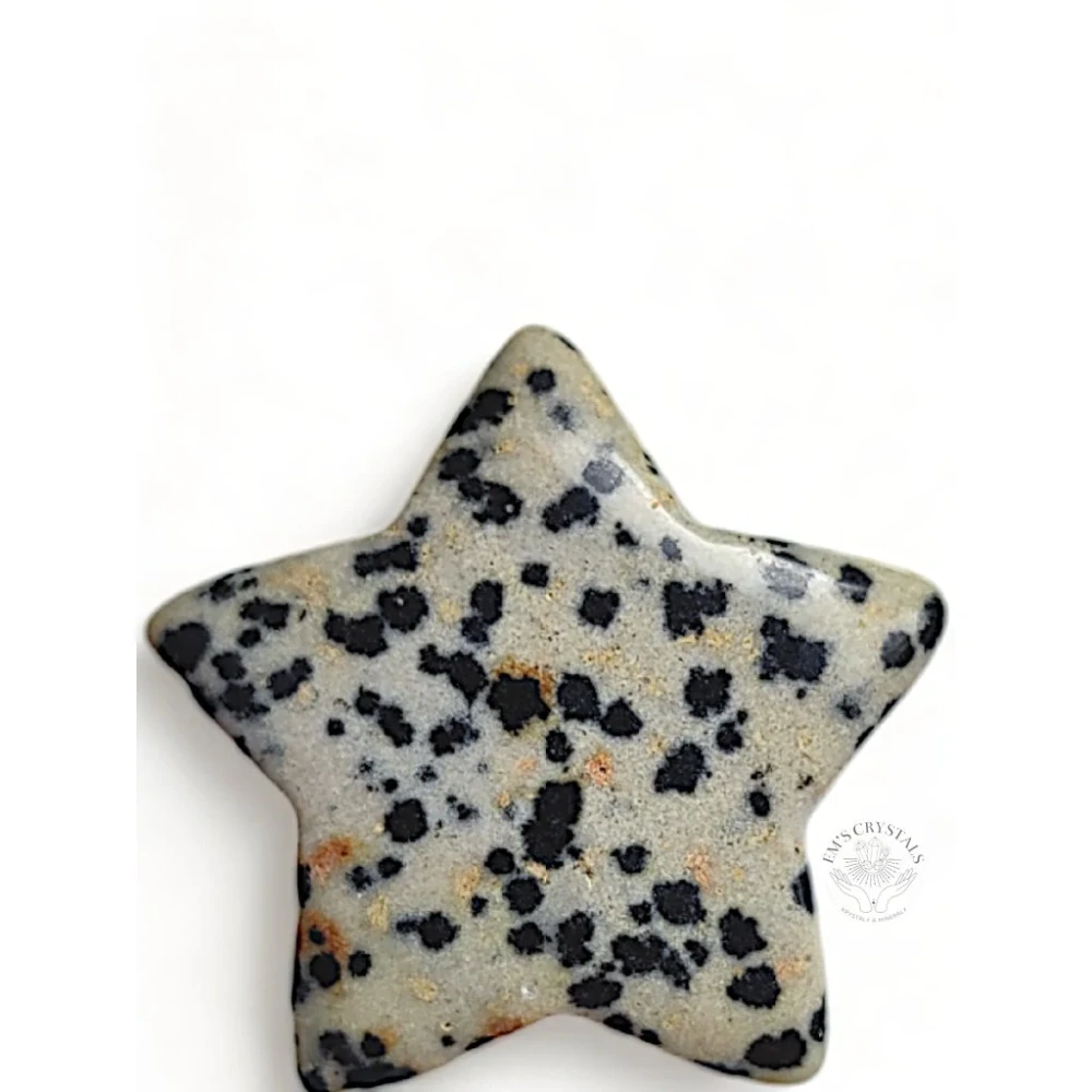 JASPIS DALMATIN hvězdička 3cm