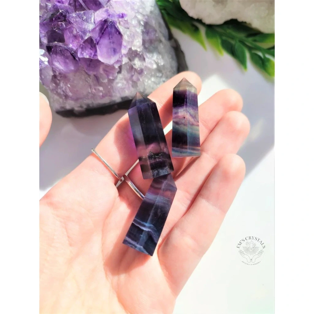 FLUORIT mini obelisk 3,5cm