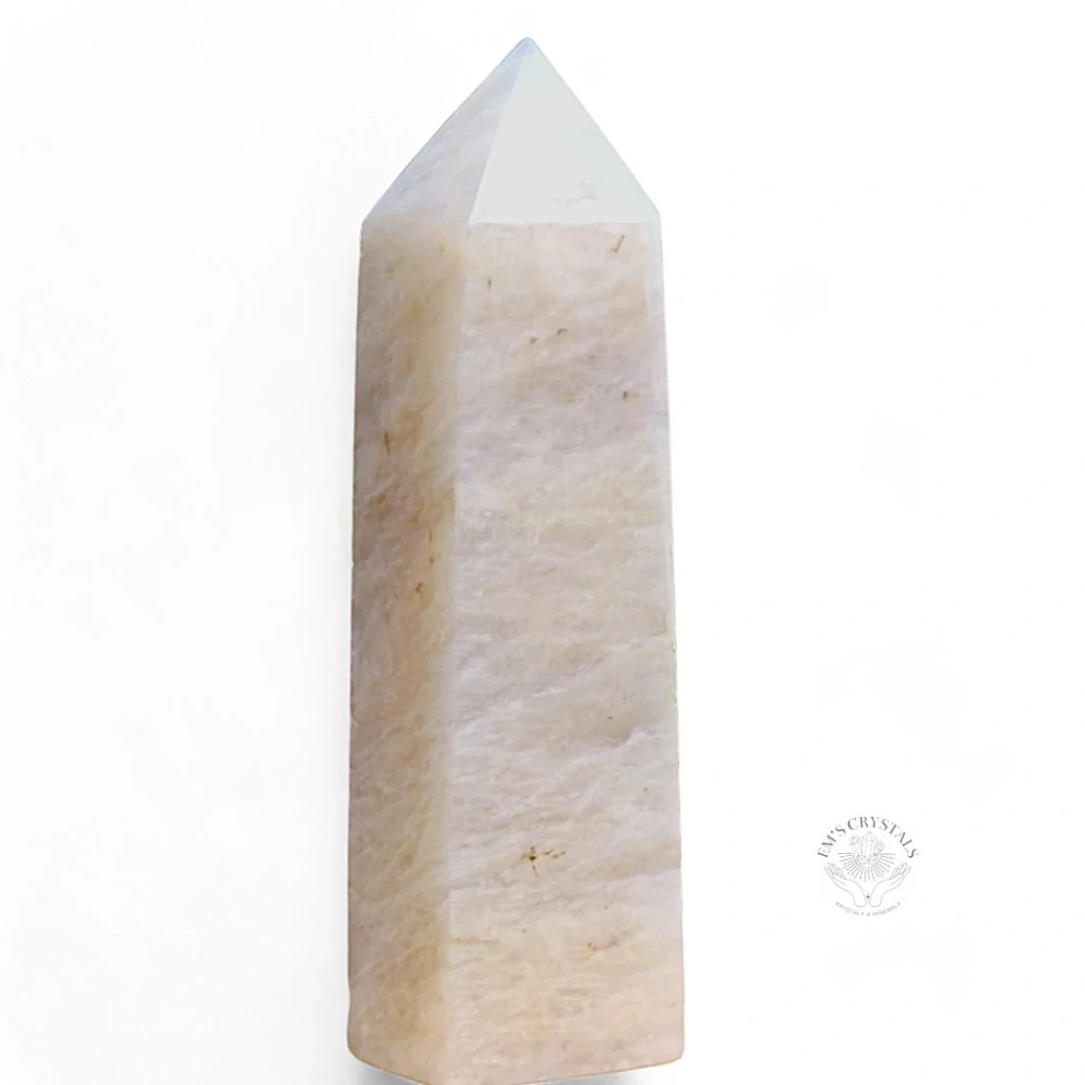 BROSKVOVÝ MĚSÍČNÍ KÁMEN obelisk č.4 45,7g