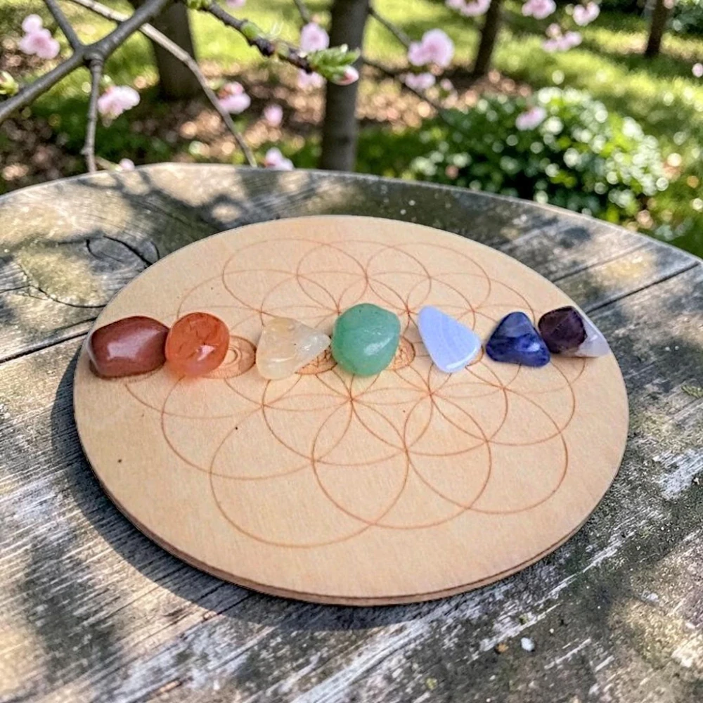 KRYSTALOVÁ MŘÍŽKA - Chakra dárkové balení