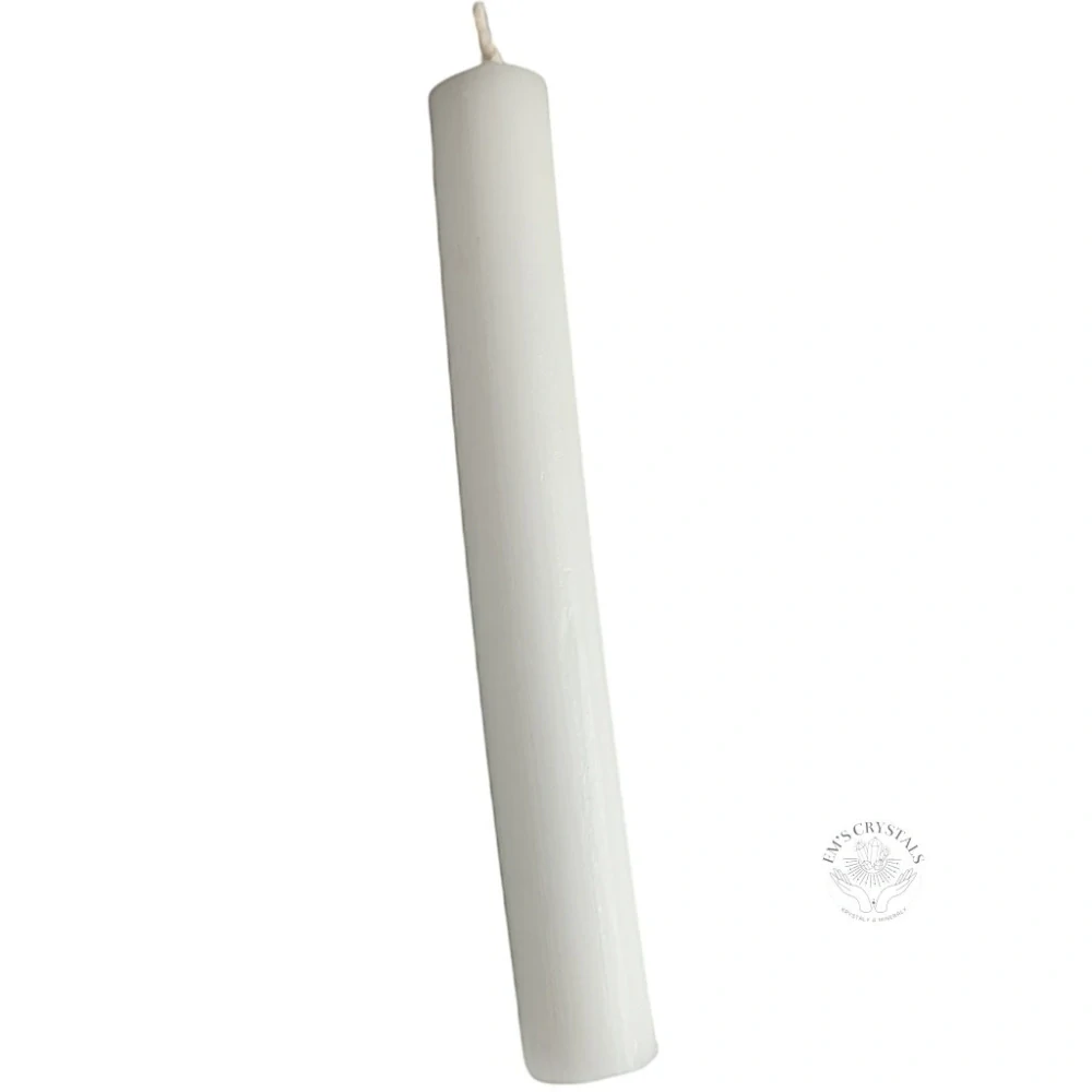 SVÍČKA 10cm bílá