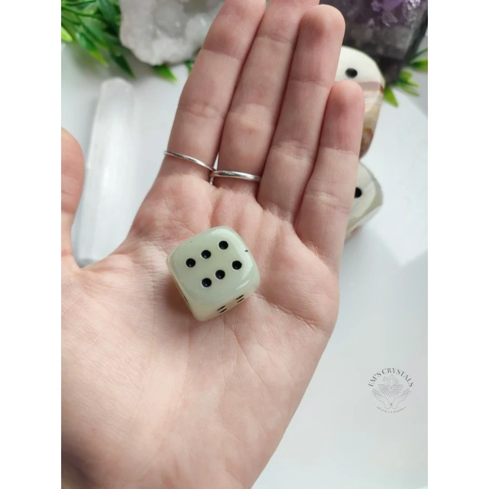 ONYX ZELENÝ hrací kostka 4cm