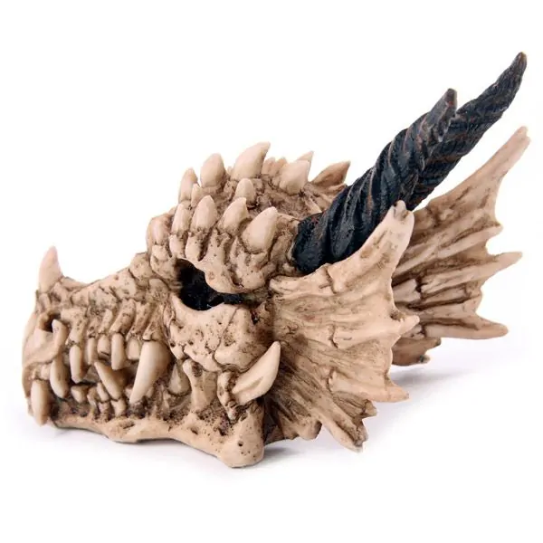 Pokladnička - Dračí lebka 19cm
