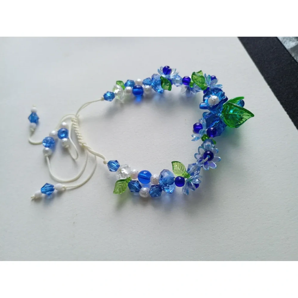 Náramek - Enchanted Forget-Me-Not