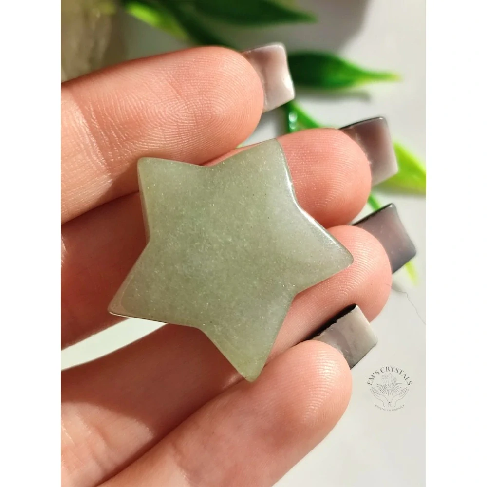 AVANTURÍN ZELENÝ hvězdička 2,5cm