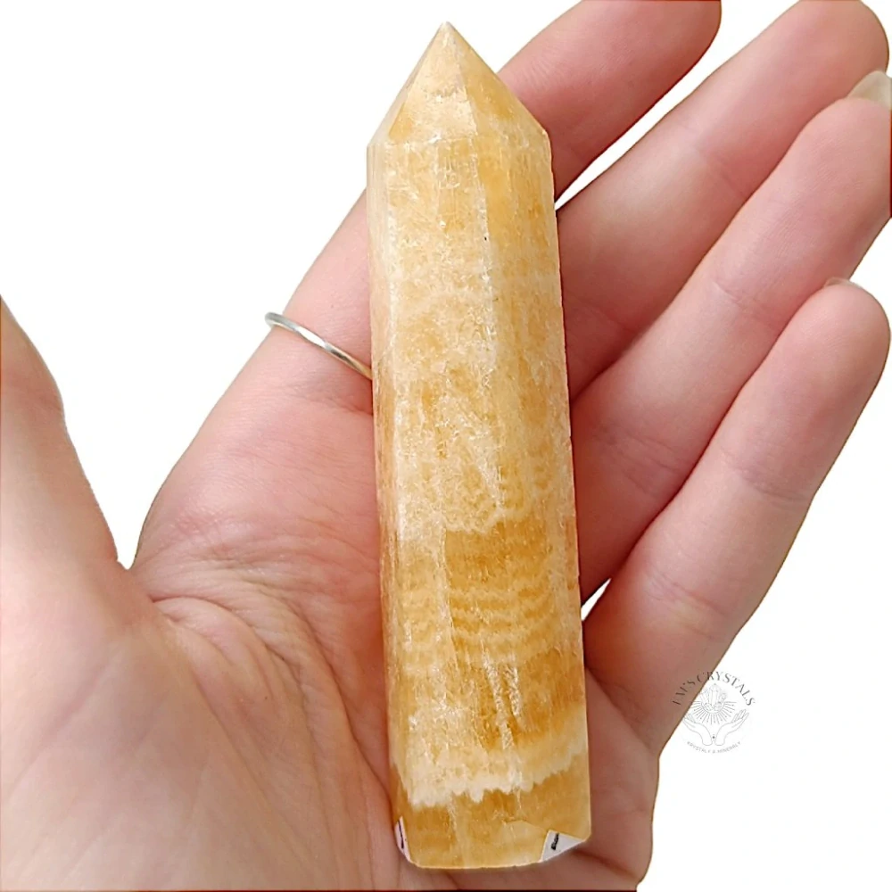 KALCIT ORANŽOVÝ obelisk č.6 69,1g
