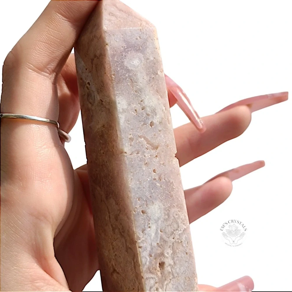 RŮŽOVÝ AMETYST obelisk č.10 115g