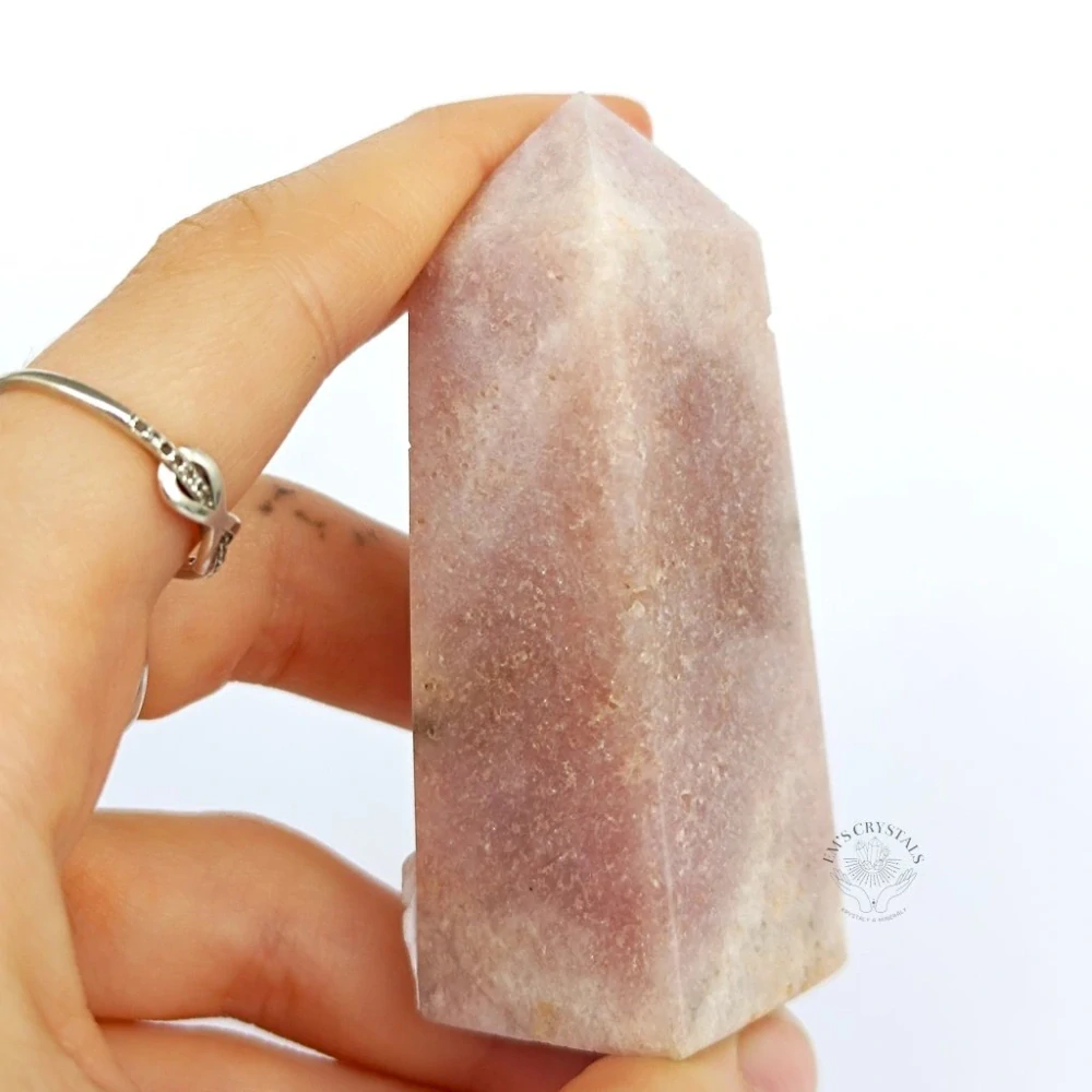 RŮŽOVÝ AMETYST obelisk č.9 85,1g