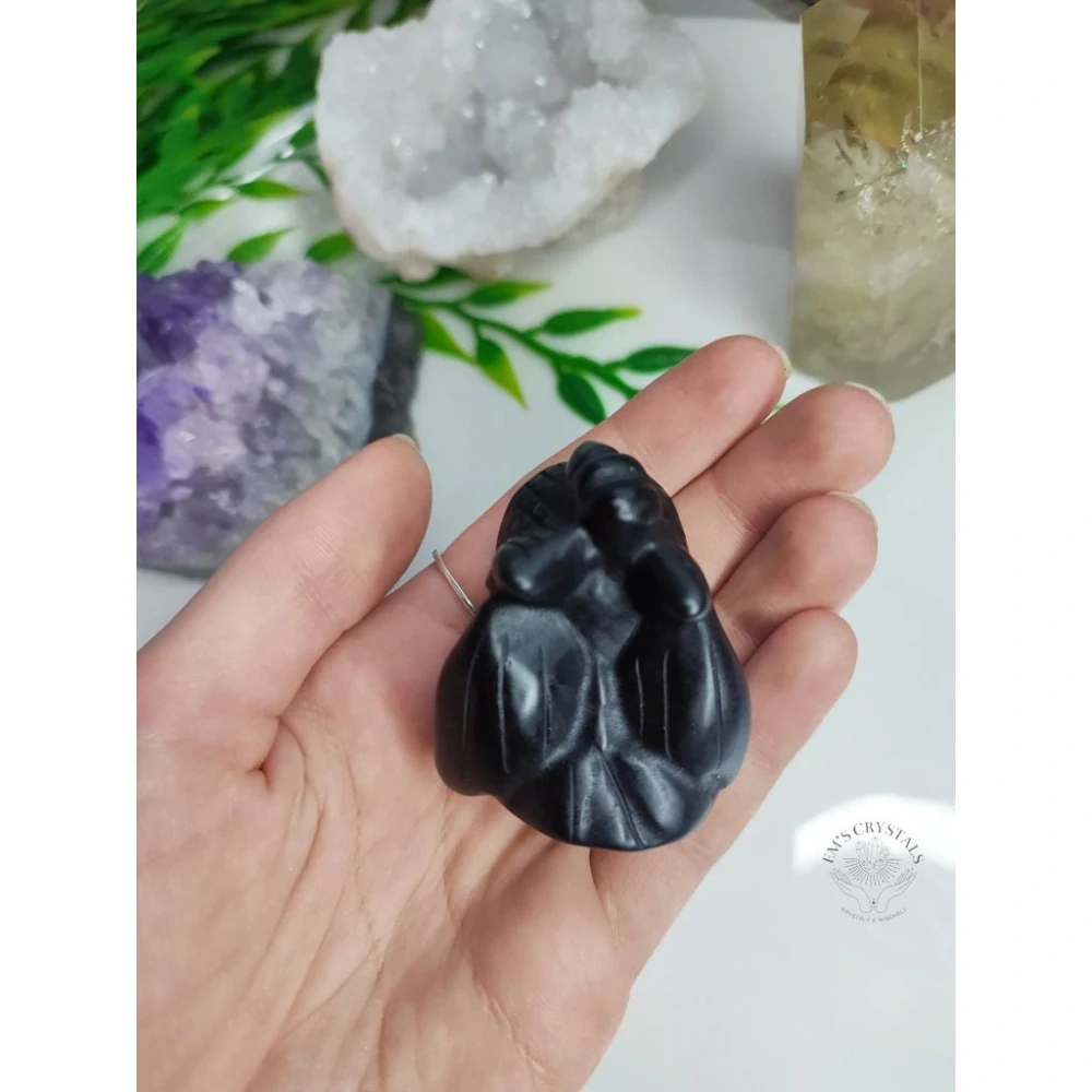 OBSIDIÁN drak 5cm