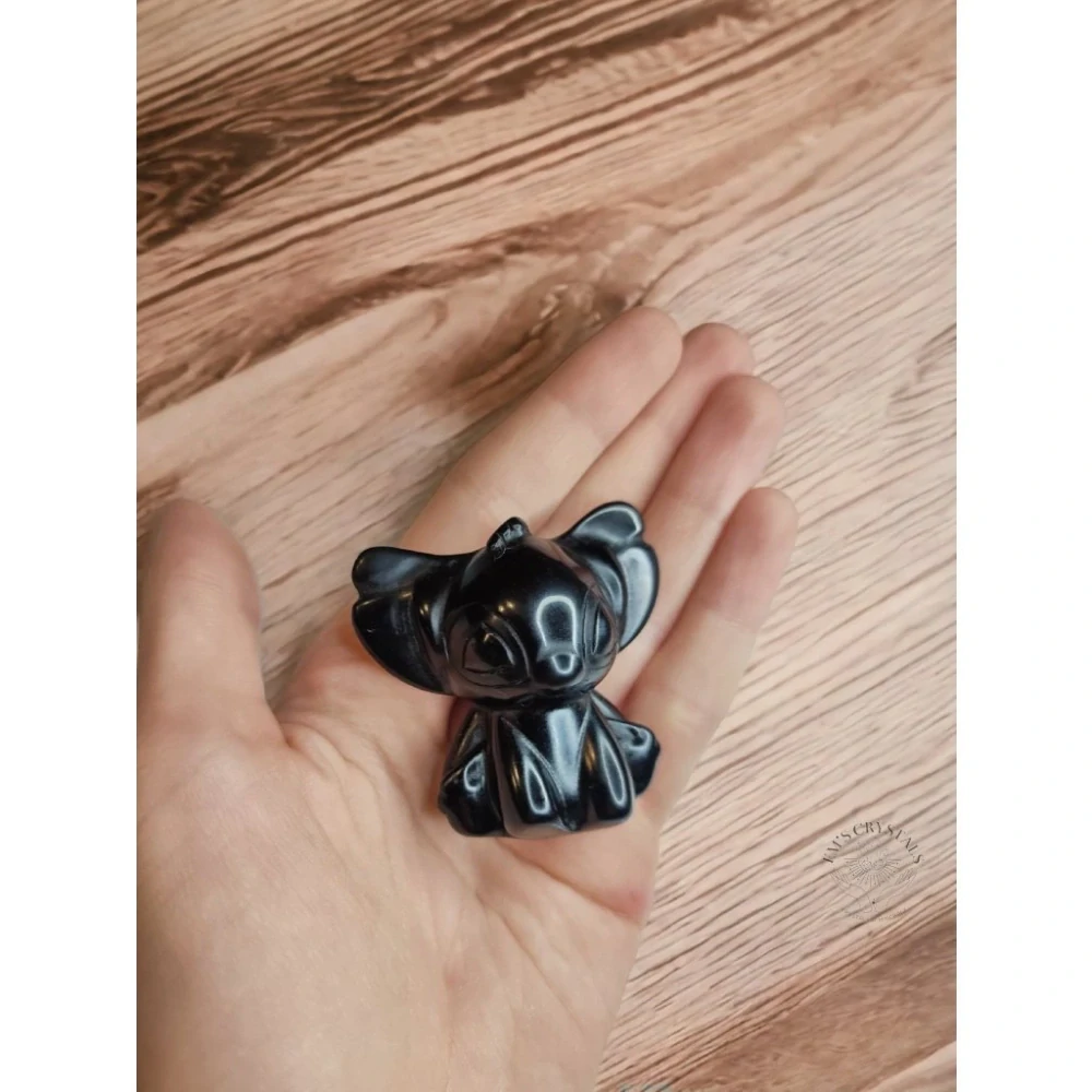 OBSIDIÁN Stitch postavička 5cm