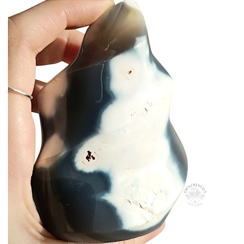 ORCA (KOSATKOVÝ) ACHÁT plamen č.2 334g
