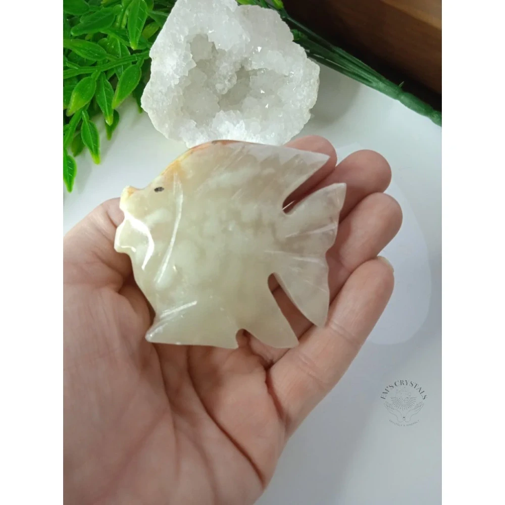 ONYX ZELENÝ ryba 8cm