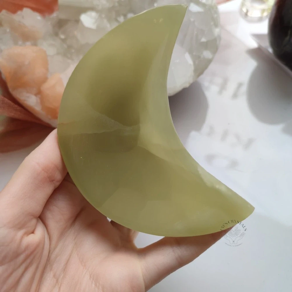 ONYX ZELENÝ miska měsíc 10,5cm