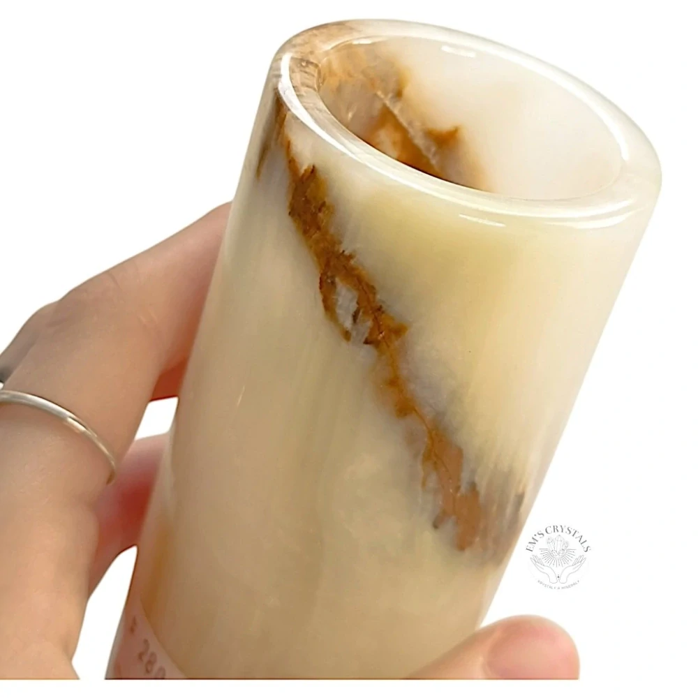 ONYX ZELENÝ tužkovník  10cm