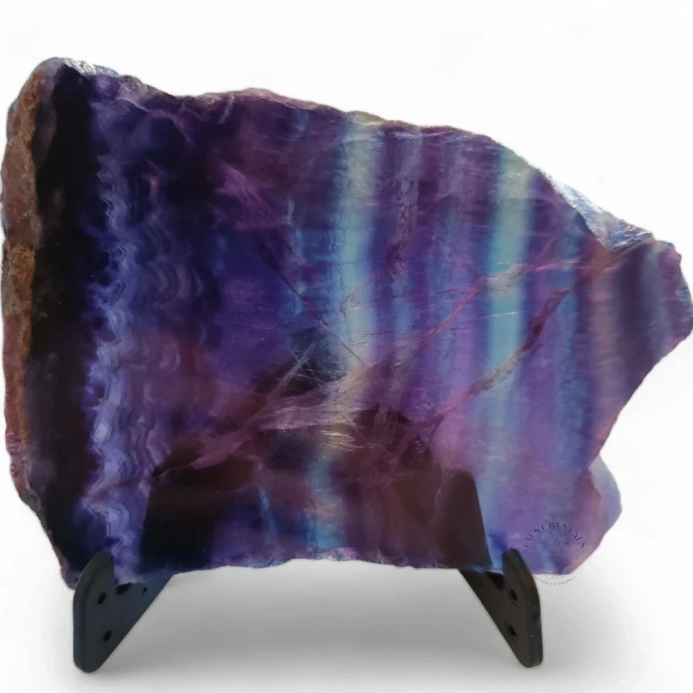 FLUORIT leštěný plátek č.1 296g 14,4cm