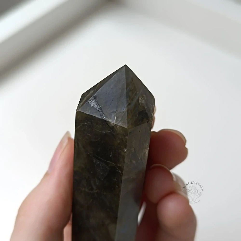 LABRADORIT dvojitý hrot č.7 91,7g