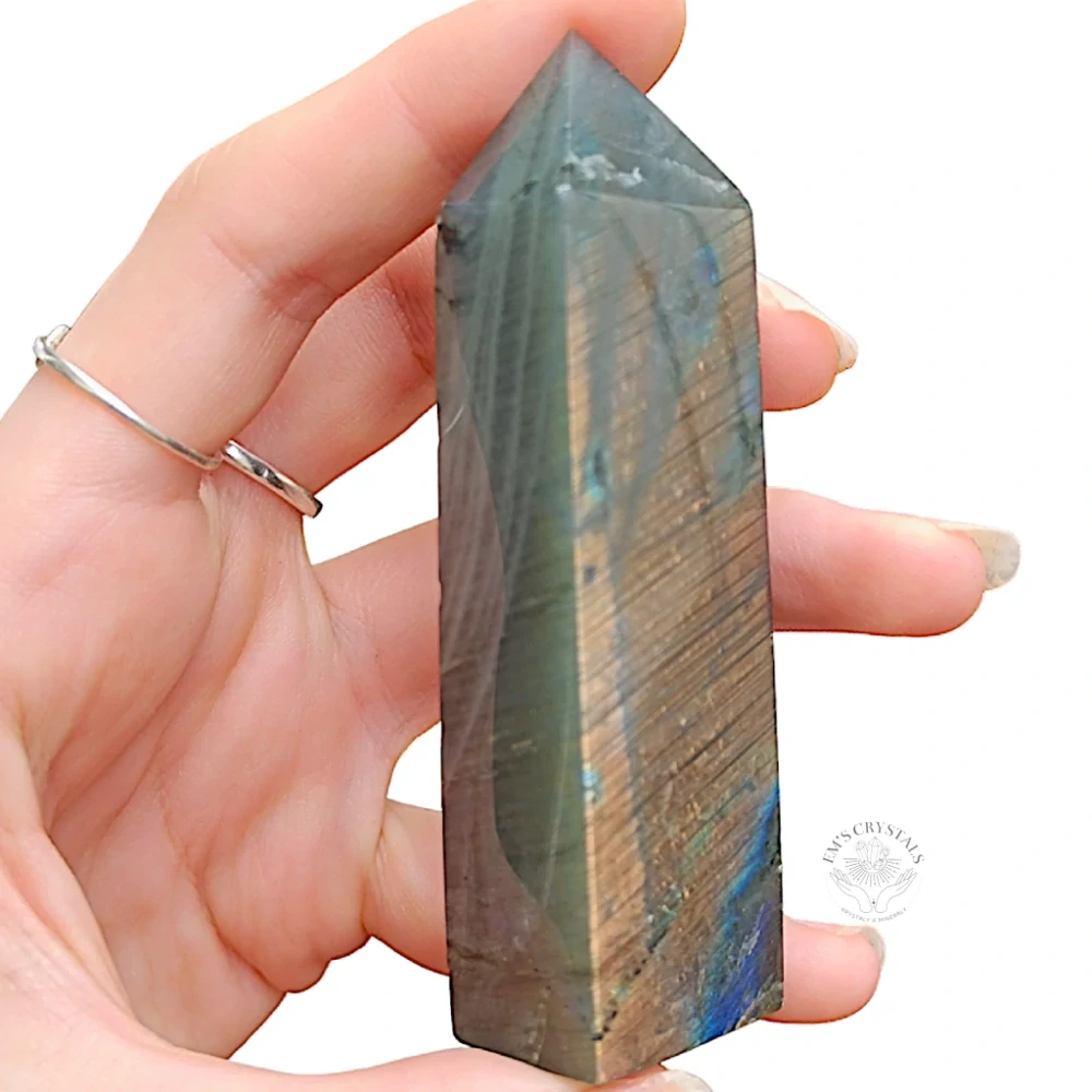 LABRADORIT obelisk č.3 95g