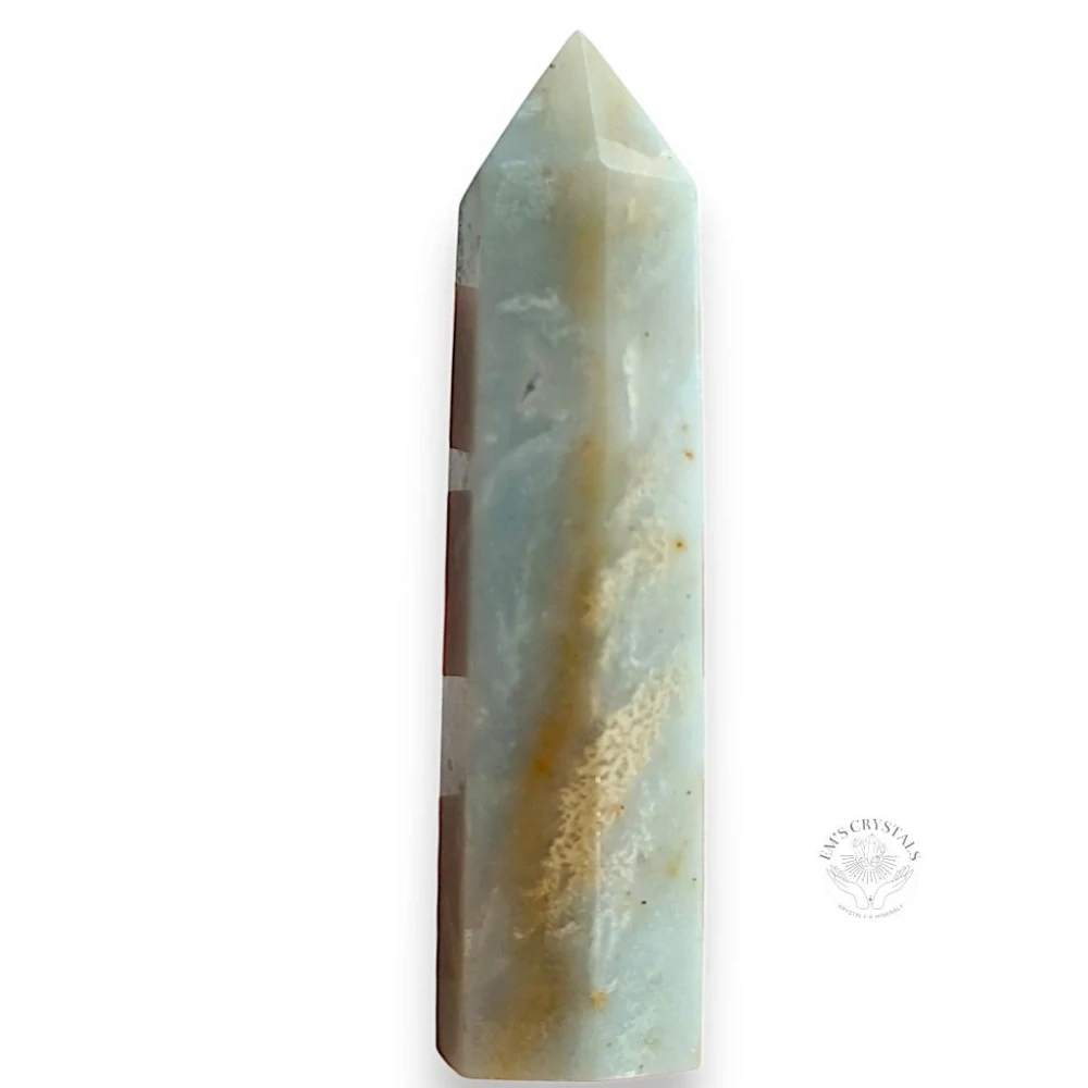 SKY BLUE KŘEMEN obelisk č. 3 82,5g