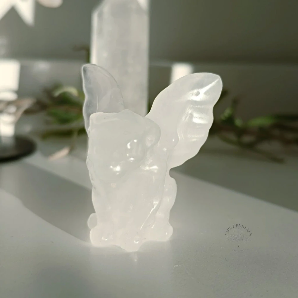 Figurka Chrlič z minerálu 4cm- různé druhy