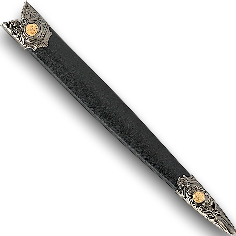 Templářská dýka s pouzdrem - 40cm