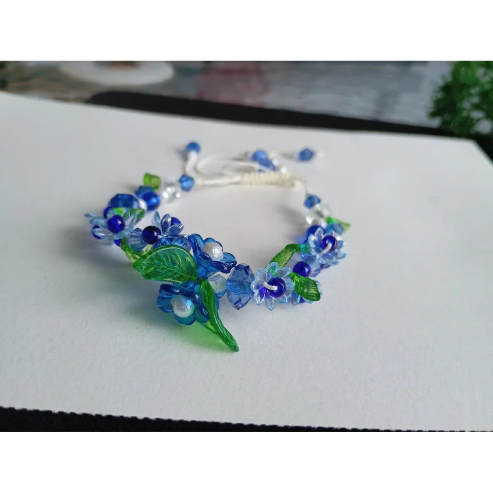 Náramek - Enchanted Forget-Me-Not