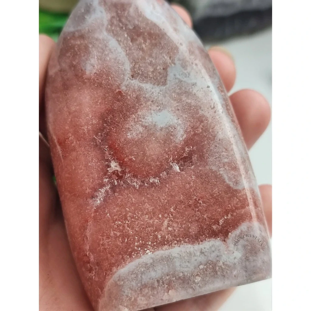 RŮŽOVÝ AMETYST leštěný kus 206g