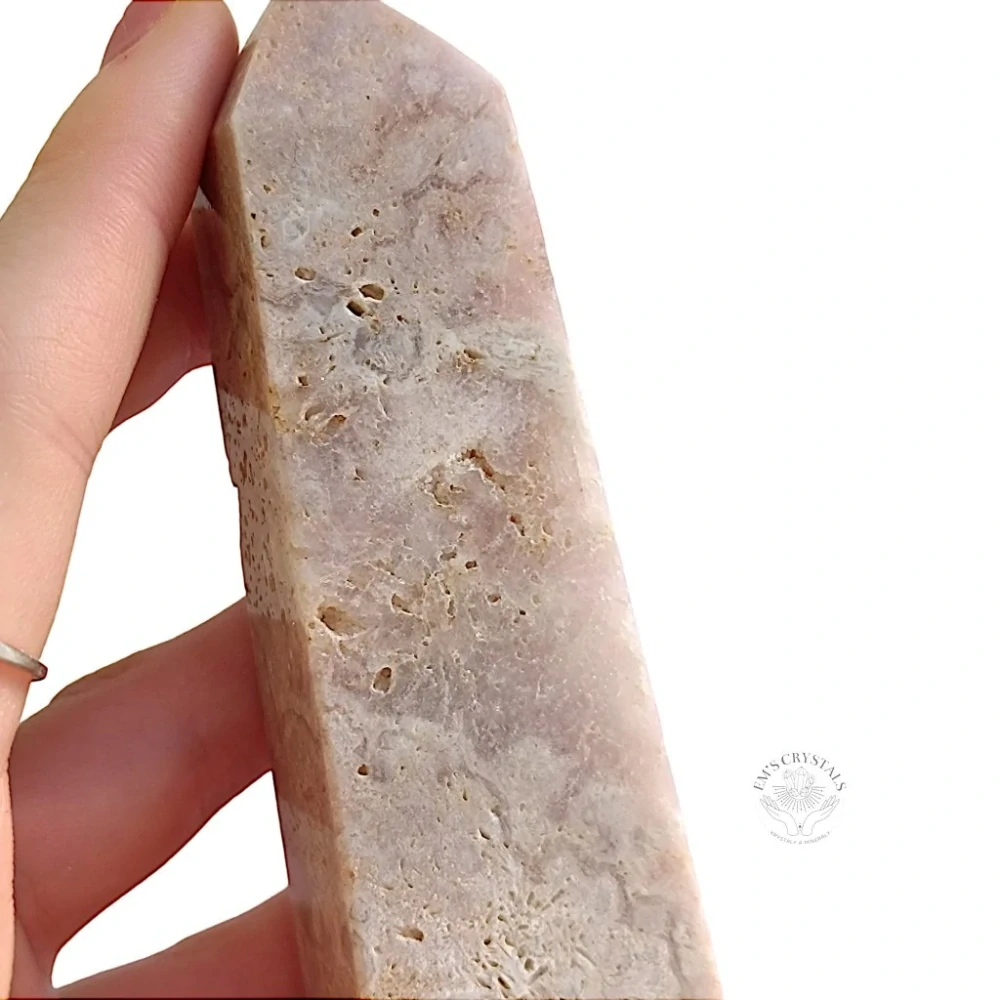 RŮŽOVÝ AMETYST obelisk č.10 115g