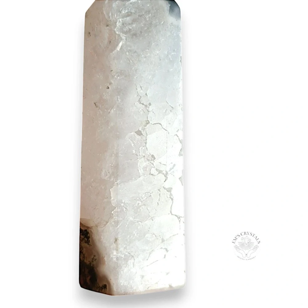 ACHÁT MECHOVÝ obelisk č.6. 63,4g
