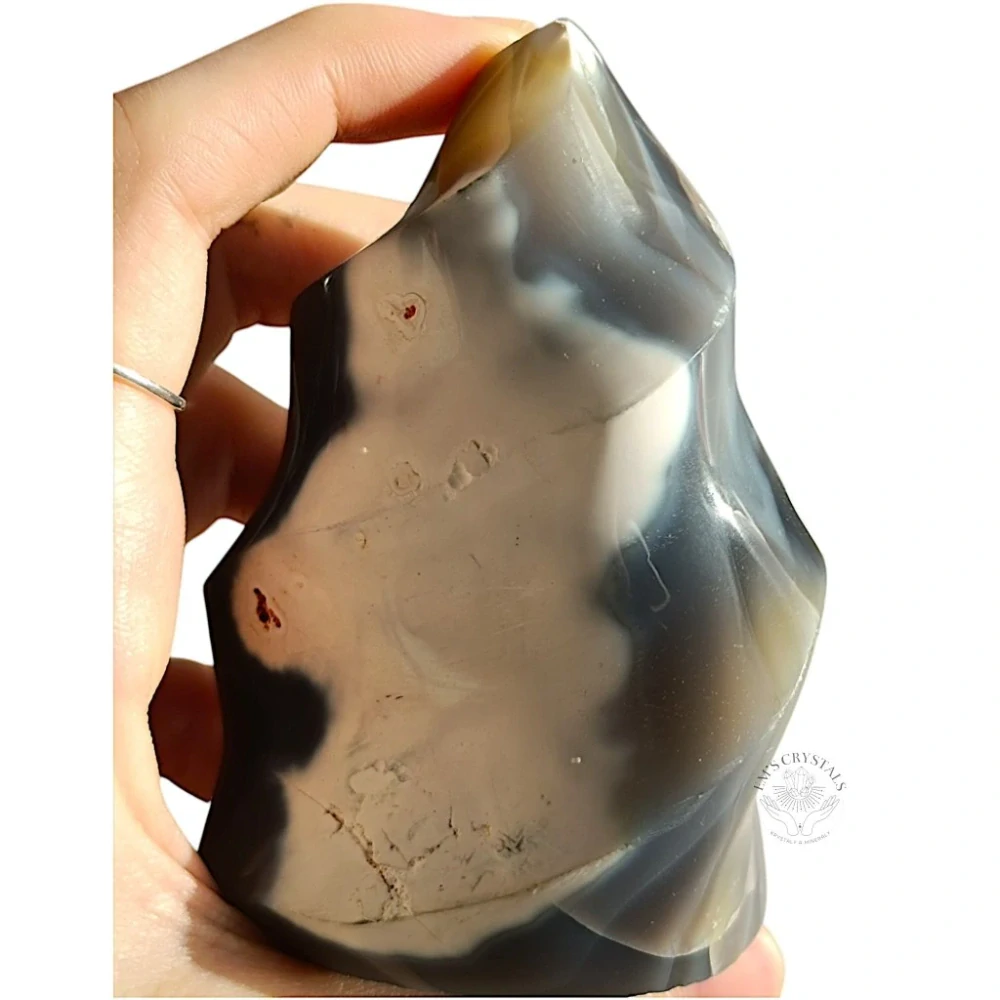 ORCA (KOSATKOVÝ) ACHÁT plamen č.2 334g