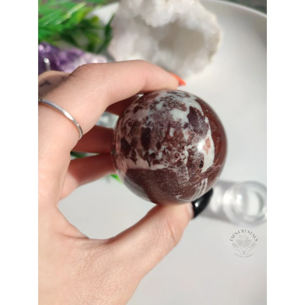 ONYX ČERVENÝ koule 5cm