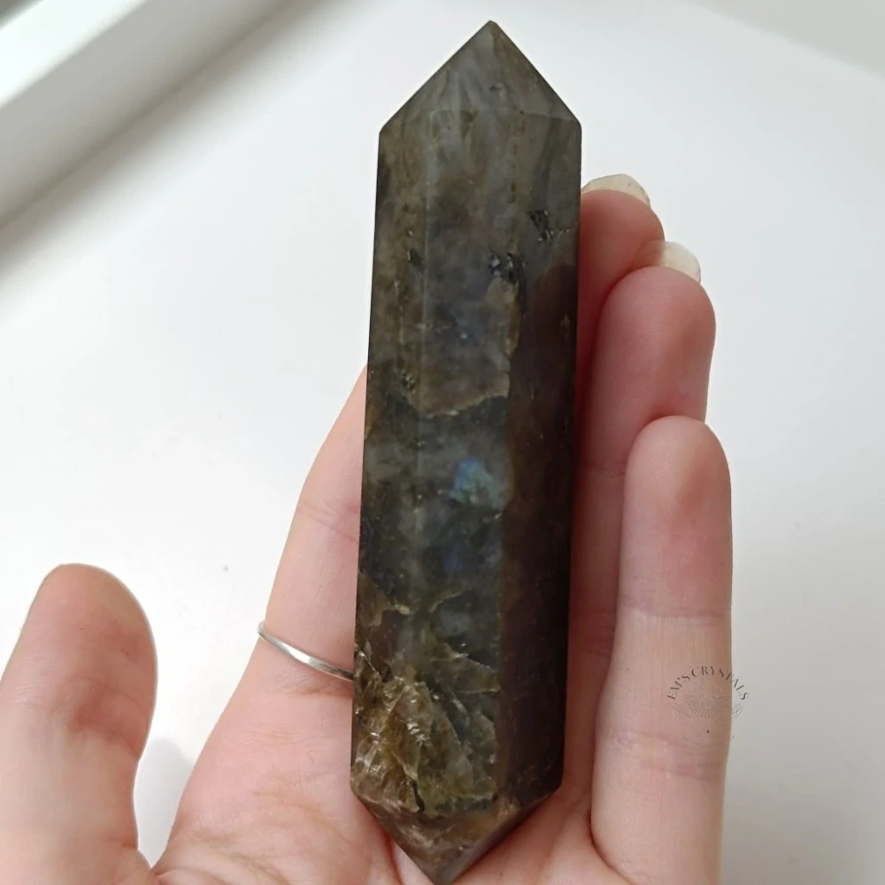 LABRADORIT dvojitý hrot č.7 91,7g