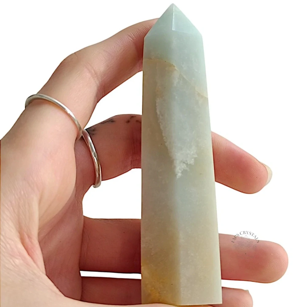 SKY BLUE KŘEMEN obelisk č. 2 85,8g