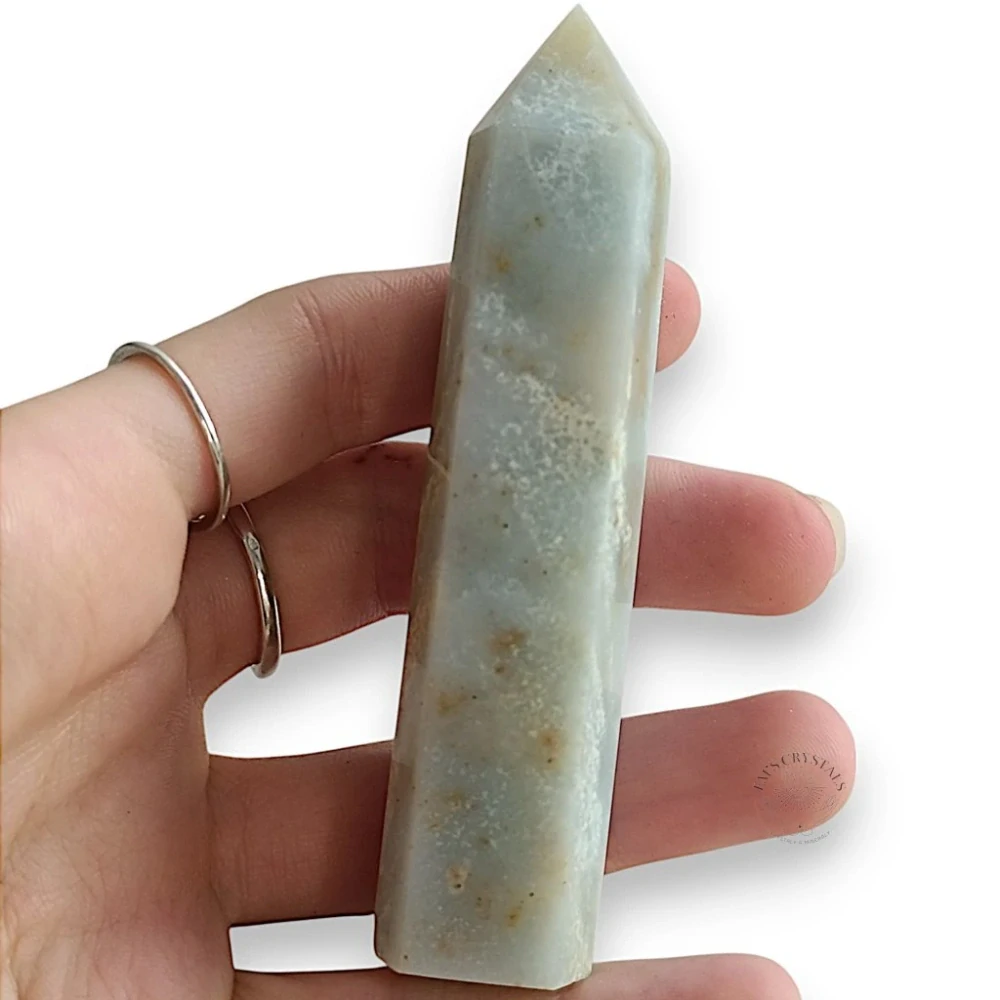 SKY BLUE KŘEMEN obelisk č. 3 82,5g