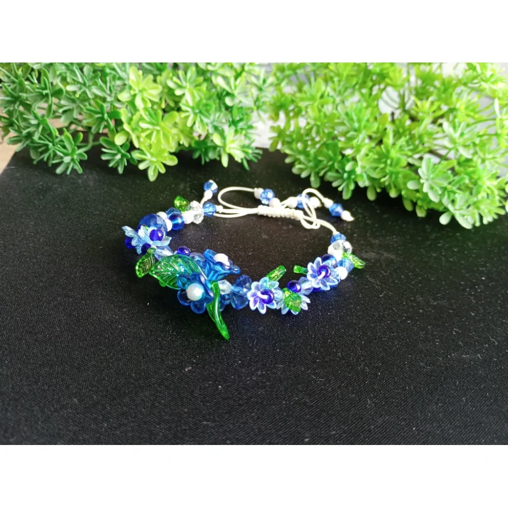 Náramek - Enchanted Forget-Me-Not