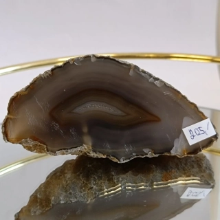 ACHÁT leštěná půlka 293g